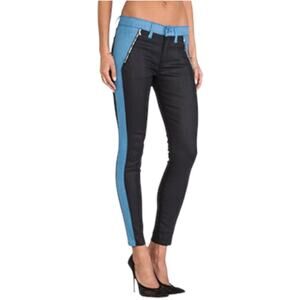 7 for all Mankind Pieced Skinny Jeans 26 NWOT